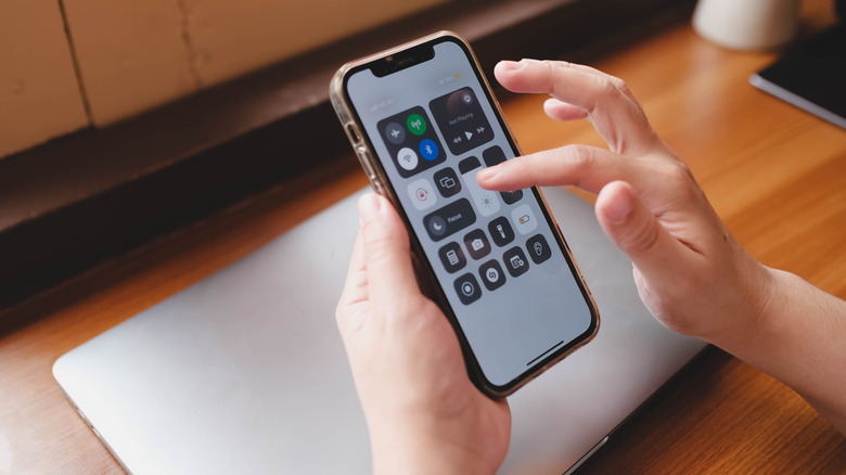 The iOS Control Center