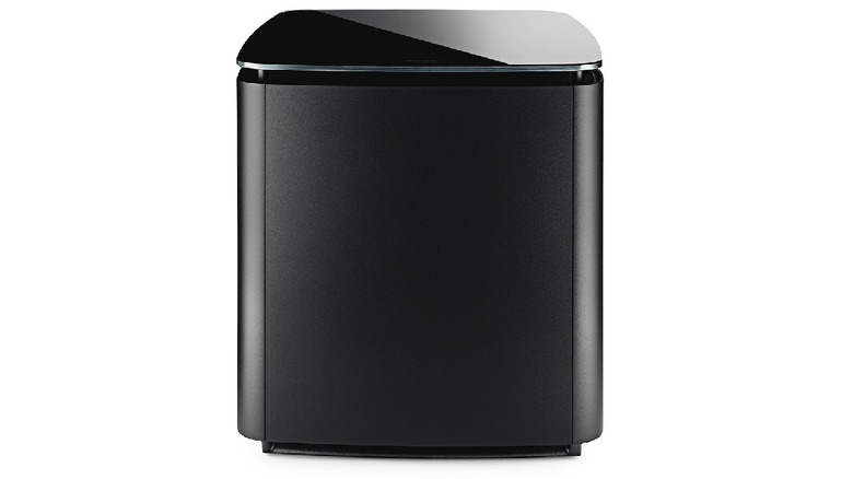 The Bose Bass Module 700 on a white background