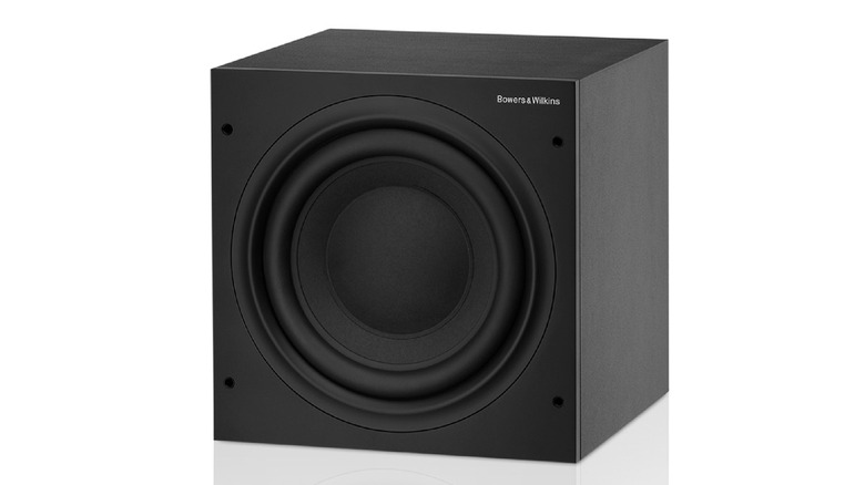 The B&W ASW610 on a white background