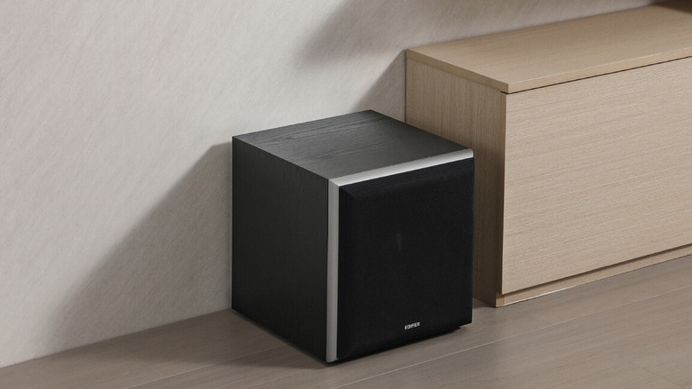 The Edifier T5 placed in a room