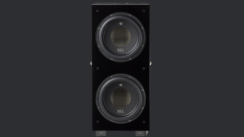 The REL Acoustics 212/Sx placed in a room