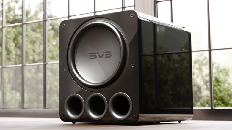 The SVS PB17-Ultra R|Evolution in a well-lit room