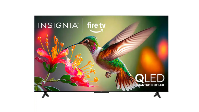 The Insignia 55-inch QF Series 4K QLED.