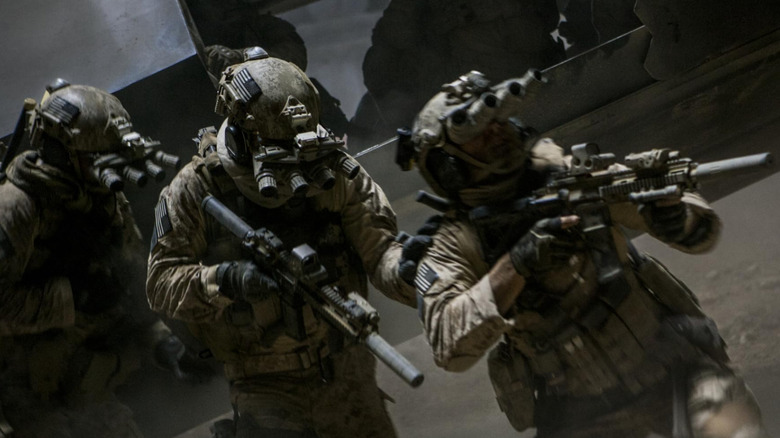 SEAL Team Six DEVGRU carrying out the mission in "Zero Dark Thirty"