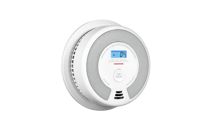 The X-Sense SC07-MR Smart Smoke & CO Alarm on a white background.