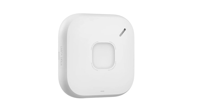 The First Alert SC5 smoke detector on a white background.