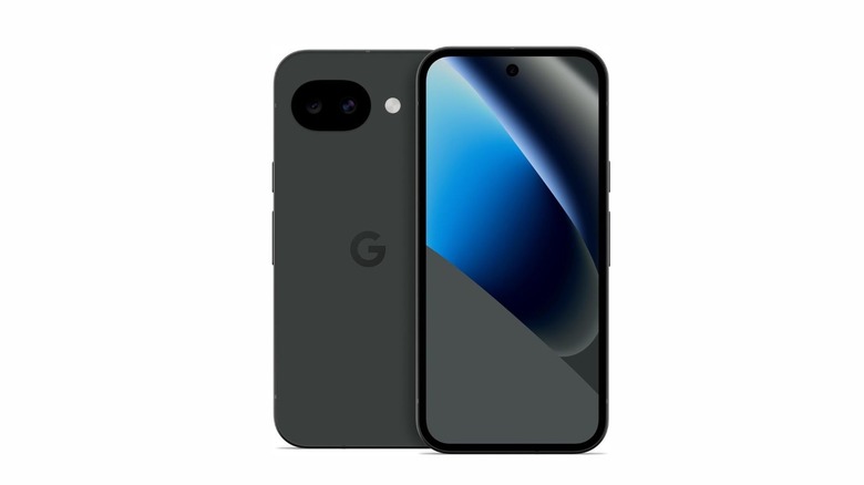 The Black Google 10A doesn not ahve the Pixel 10 camera bar or third camera