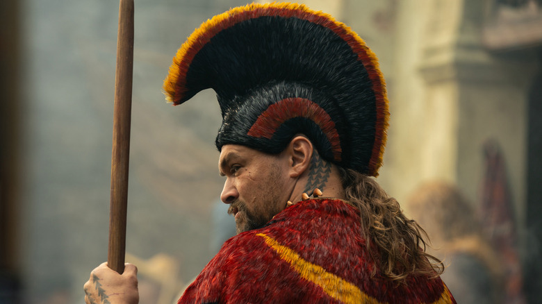 Jason Momoa, in Apple TV+'s "Chief of War"