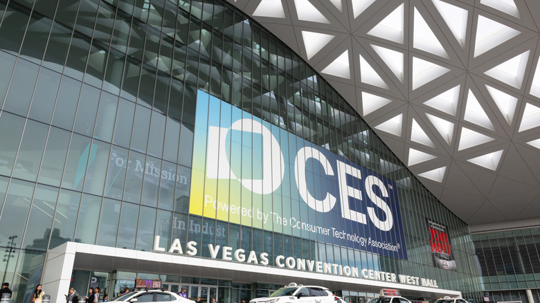 A banner welcoming attendees to CES 2026 at the Las Vegas Convention Center