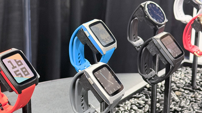 Pebble 2 smartwatches at CES Unveiled 2026