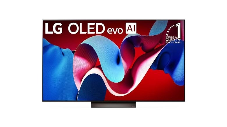 65-inch LG C4 OLED TV