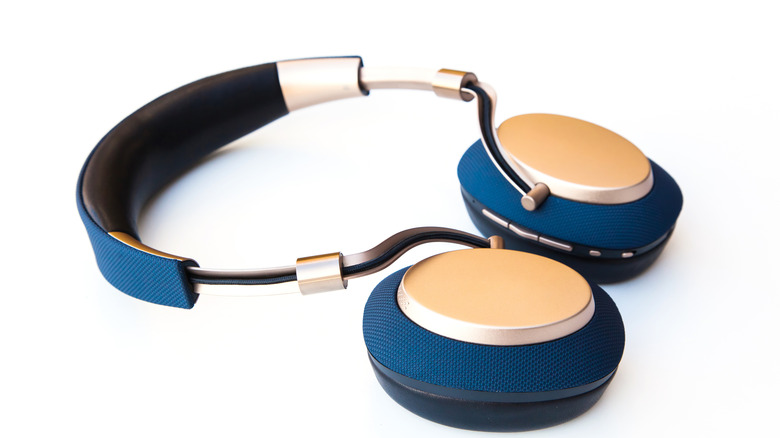 Bowers & Wilkins headphones on a white background