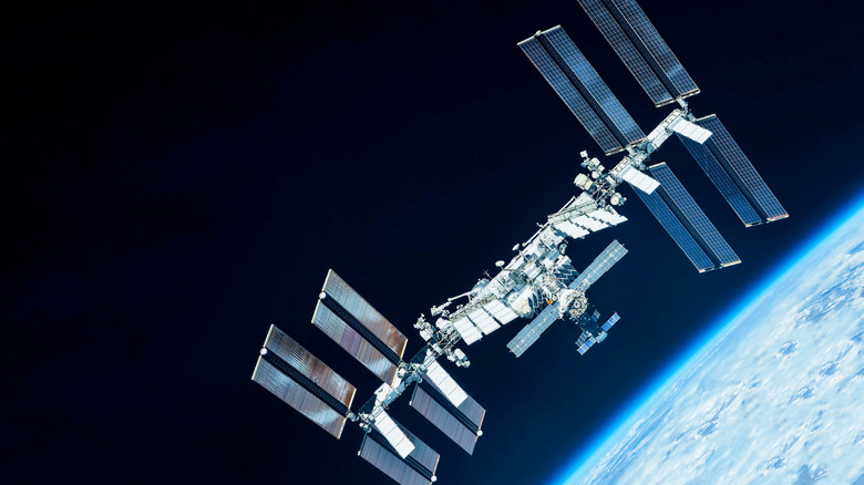 Photo of the international space station