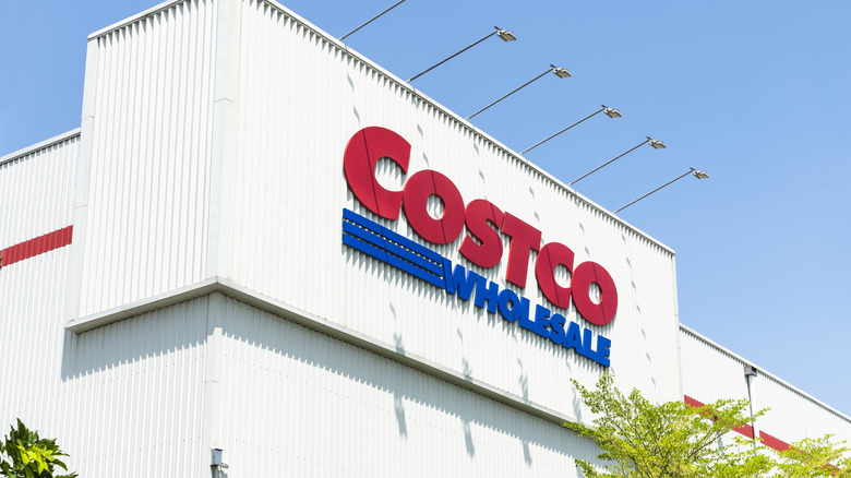 The logo of a Costco store.