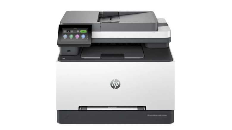 The HP Color LaserJet Pro MFP 3301cdw Wireless All-in-One Printer on a white background.