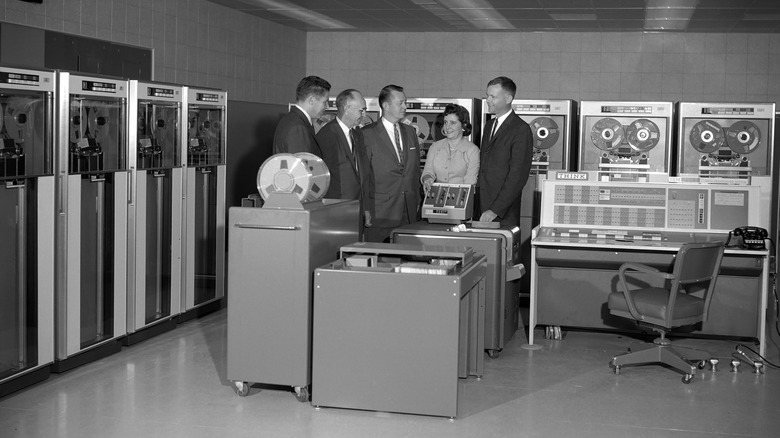 the introduction of the IBM computer to NASA