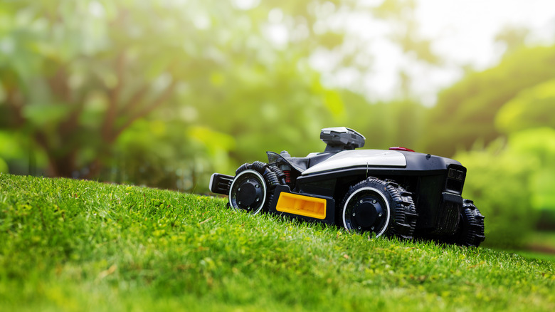 A robot lawn mower