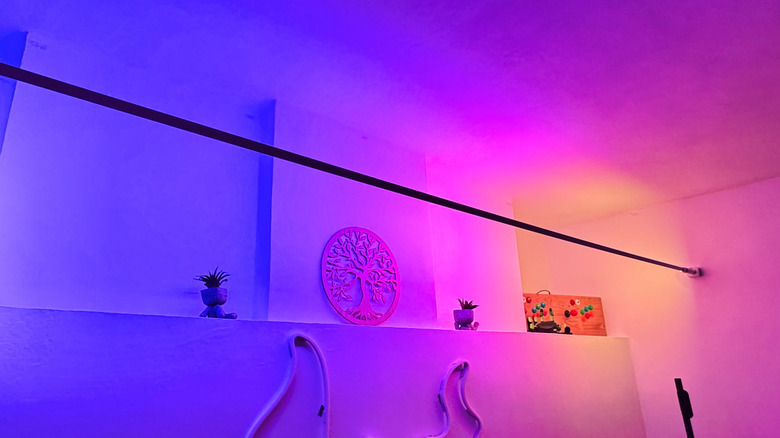 Govee Skyline stretched across a ceiling.