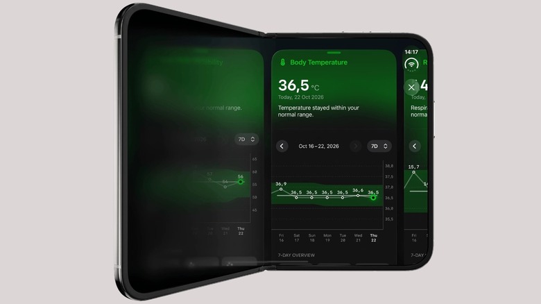 iPhone Duo mockup running The Outsiders app