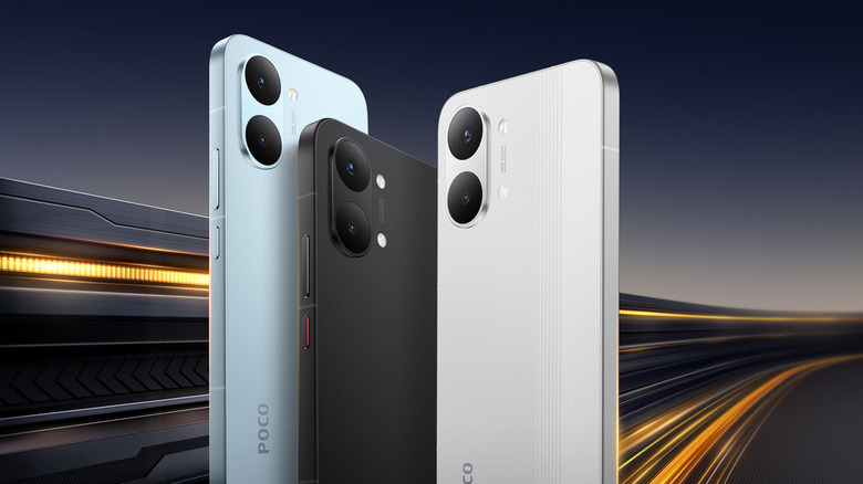 Different colors of the Poco X8 Pro Max