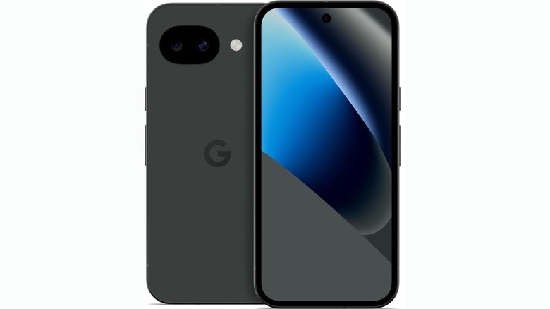 An array of Google Pixel 10a smartphones
