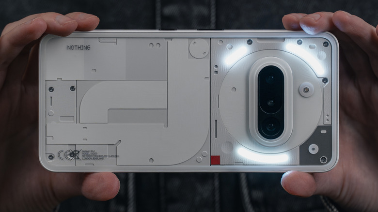 Holding the Nothing Phone 3a