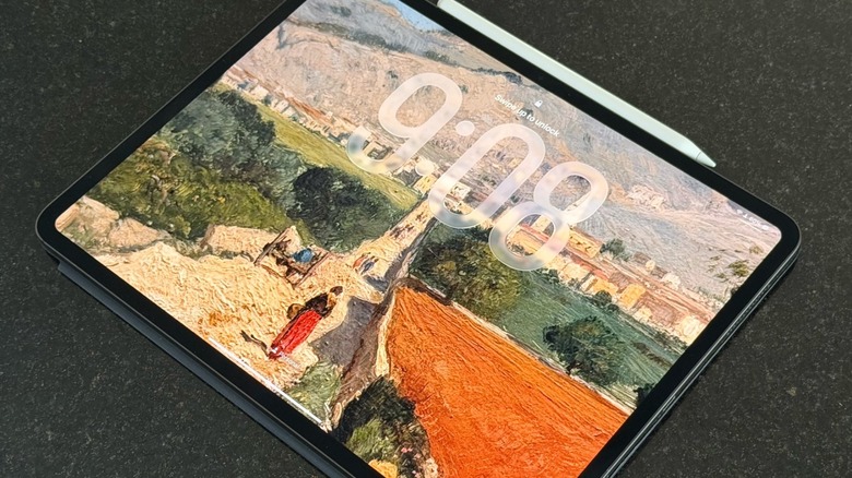 An iPad Pro on a table