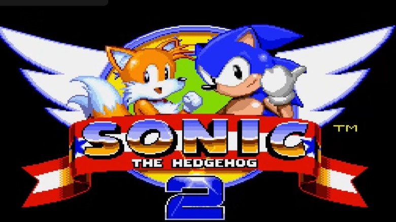 An online video playing Sonic the Hedgehog 2 from YouTube.