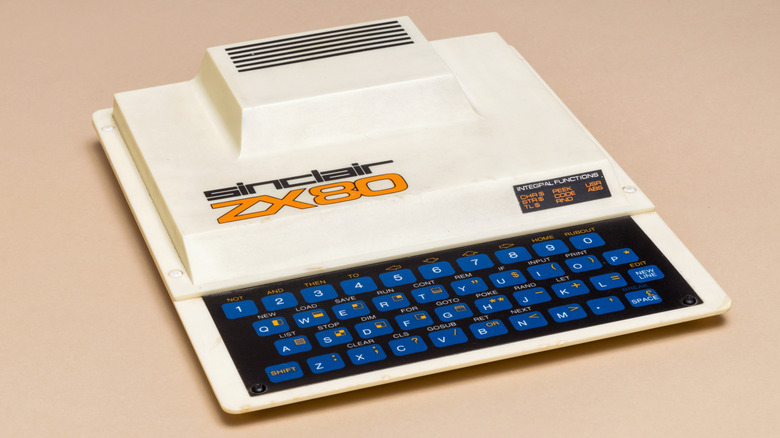 The Sinclair ZX80 home computer system