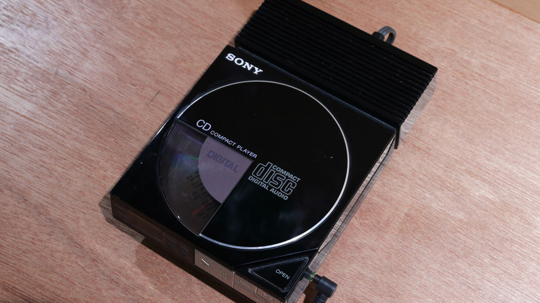 The Sony D-50 CD compact player