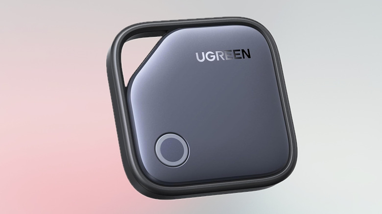 uGreen's FineTrack Air Tracker shown in blue color.