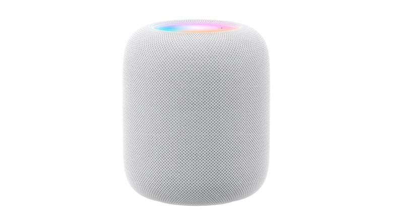 The Apple HomePod (2nd Gen) smart speaker against a white background.