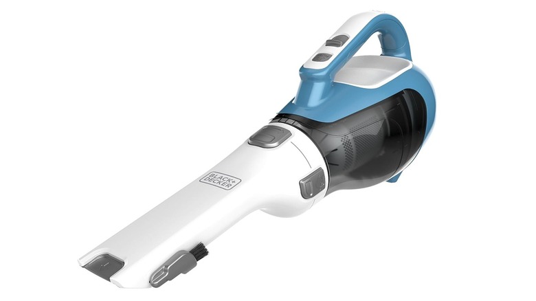 The Black+Decker Dustbuster Handheld Vacuum on a white background.
