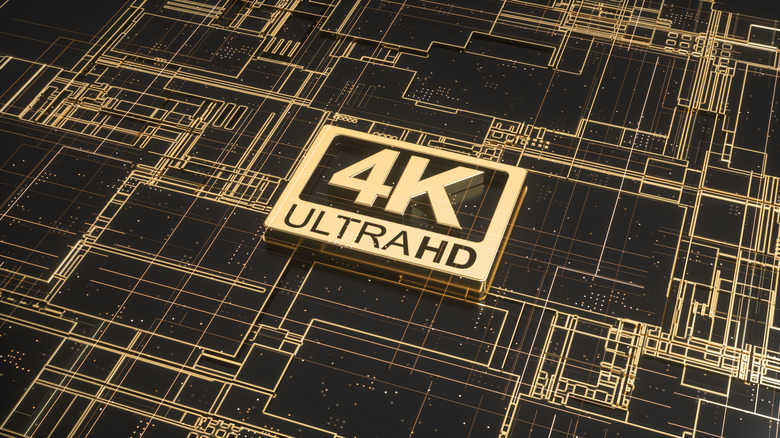A 4K Ultra HD logo.