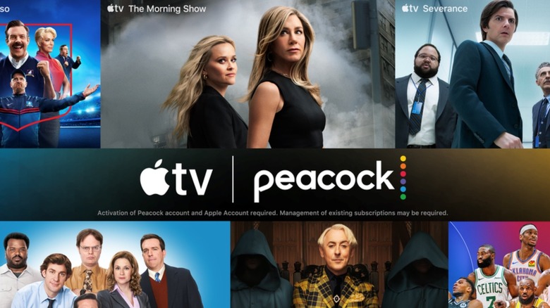 Apple TV and Peacock bundle with all their original content