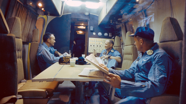 Apollo 11 astronauts in quarantine