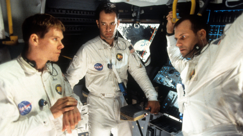 Apollo 13 astronauts from the movie adaptation