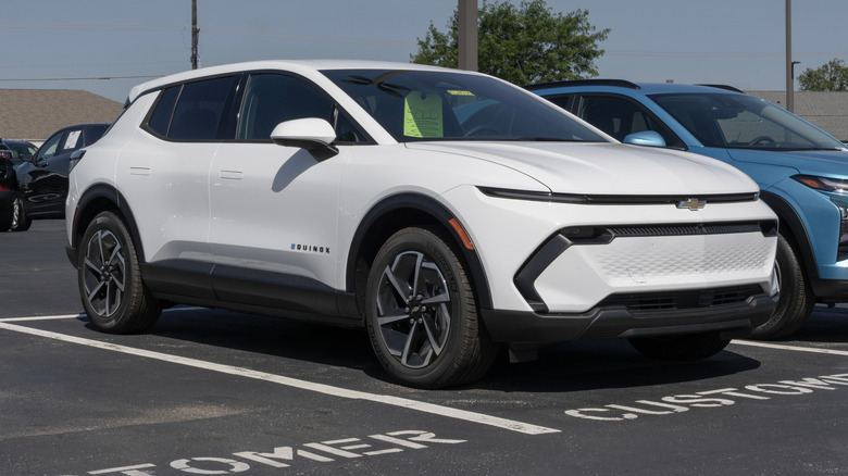 the Chevrolet Equinox electric vehicle