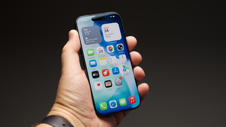 iPhone 17 Pro being held