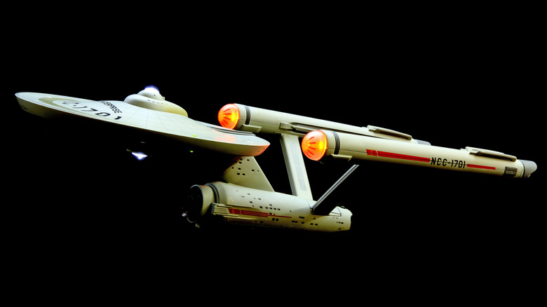 The starship Enterprise