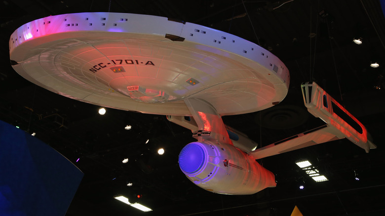 The starship Enterprise