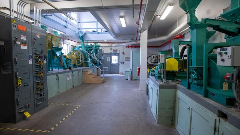 Inside the Feedstock Benefication lab in METALLIC