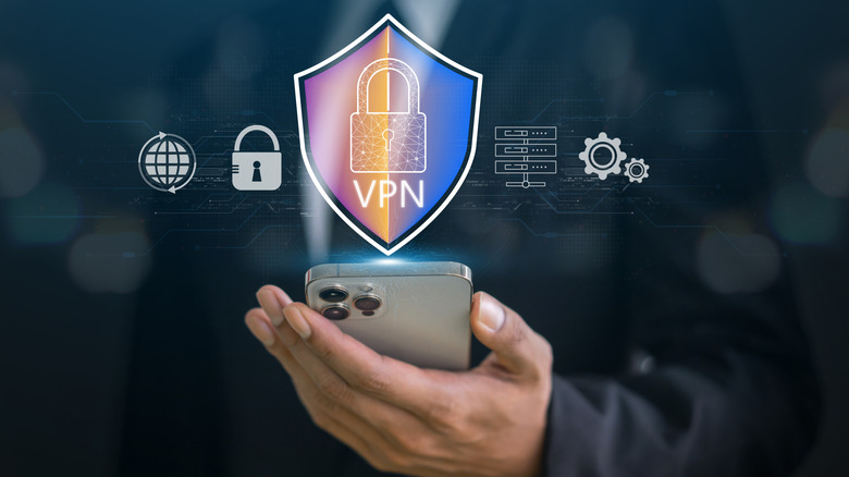 Artistic representation of VPN
