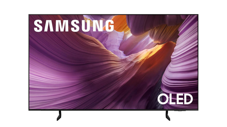 The Samsung S85F 4K QD-OLED.