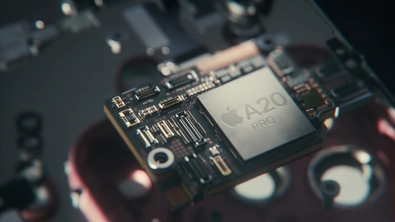 Apple's A20 Pro chip inside the iPhone 18 Pro.