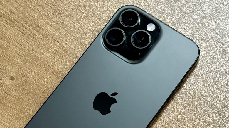 iPhone 16 Pro Max's back