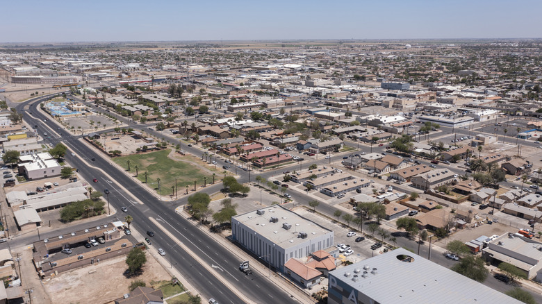 A city in Imperial Valley, California.