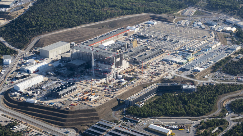 The ITER site in France
