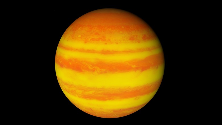 nasa kepler-435 b planet gas giant hypothetical visualization