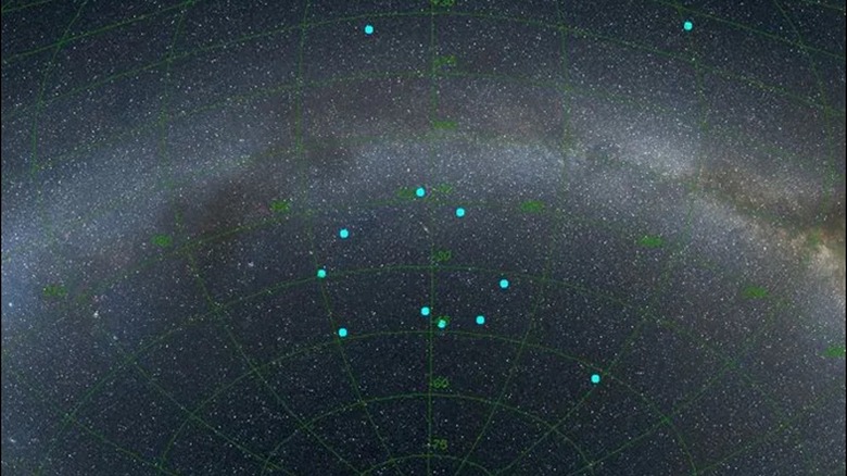 giant grb ring space visualization